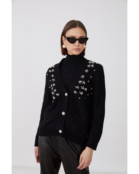Jovonna Gelso Black Ζακέτα Jovonna Gelso Black Ζακέτα