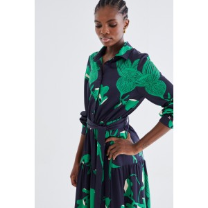 Jovonna Heridita Navy Φόρεμα