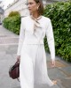 Jovonna Merida Knitted White Φόρεμα Jovonna Merida Knitted White Φόρεμα