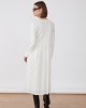 Jovonna Merida Knitted White Φόρεμα Jovonna Merida Knitted White Φόρεμα