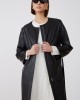 Jovonna Nana PU Trench Black Παλτό Jovonna Nana PU Trench Black Παλτό