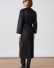 Jovonna Nana PU Trench Black Παλτό Jovonna Nana PU Trench Black Παλτό