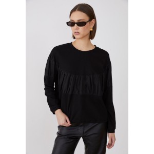 Jovonna Roza Black Μπλούζα Jovonna Roza Black Μπλούζα