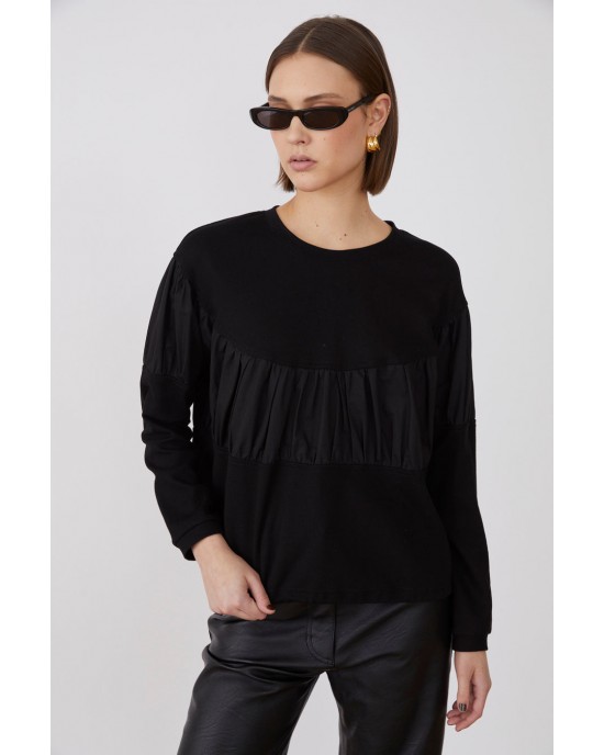 Jovonna Roza Black Μπλούζα Jovonna Roza Black Μπλούζα
