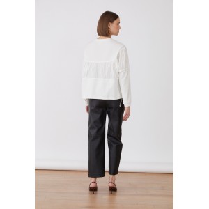 Jovanna Roza White Μπλούζα