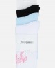 Juicy Couture Multi 3 Pack Logo Sport Κάλτσες