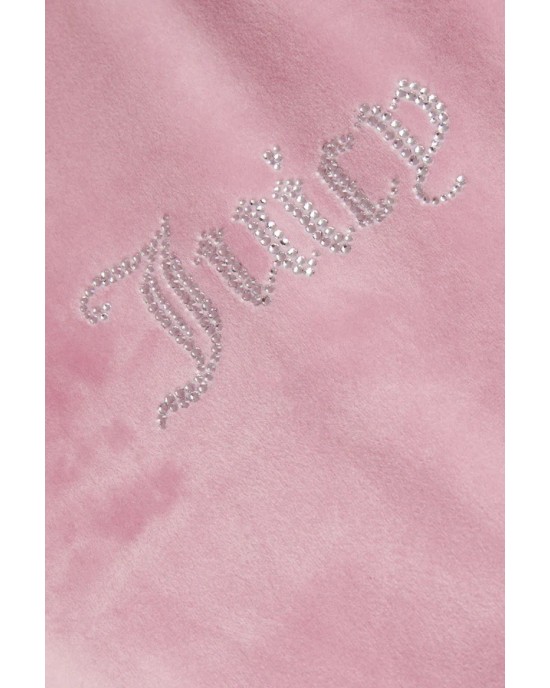 Juicy Couture Begonia Pink Diamante Draw Cord Παντελόνι Φόρμας