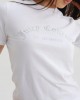 Juicy Couture Noah T-Shirt Arched Diamante Girlfriend White Μπλούζα