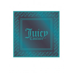 Juicy Couture Shaded Logo Bisquey Blue Φουλάρι