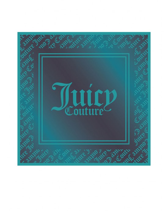 Juicy Couture Shaded Logo Bisquey Blue Φουλάρι