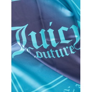 Juicy Couture Shaded Logo Bisquey Blue Φουλάρι