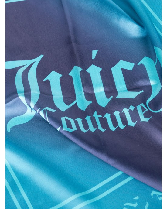 Juicy Couture Shaded Logo Bisquey Blue Φουλάρι