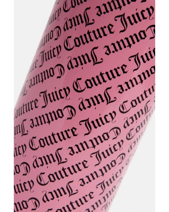 Juicy Couture Pink All Over Print Stainless Steel Παγούρι Νερού