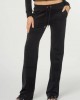 Juicy Couture Black Classic Velour Del Ray Pocketed Παντελόνι Φόρμας