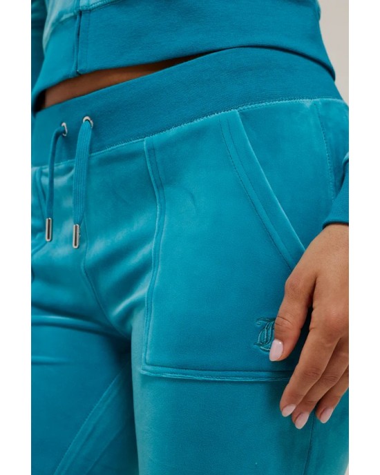 Juicy Couture Bisquey Bay Classic Velour Del Ray Pocketed Παντελόνι Φόρμας