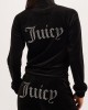 Juicy Couture Black Diamante Velour Παντελόνι Φόρμας