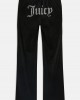 Juicy Couture Black Diamante Velour Παντελόνι Φόρμας