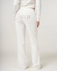 Juicy Couture Bright White Diamante Velour Παντελόνι Φόρμας