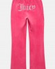 Juicy Couture Hot Pink Diamante Velour Παντελόνι Φόρμας