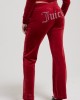 Juicy Couture Red Dahlia Diamante Velour Παντελόνι Φόρμας