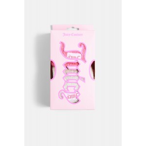 Juicy Couture Felicia Hot Pink/Oatmeal Marl Multipack Of 2 Fluffy Κάλτσες