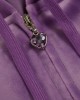 Juicy Couture Chive Blossom Jewelled Classic Velour Robertson Ζακέτα Φόρμας