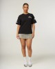 Juicy Couture Rose Print Unisex Fit T-shirt Black Μπλούζα