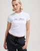 Juicy Couture Mon Amour T-shirt Jersey Fitted White Μπλούζα