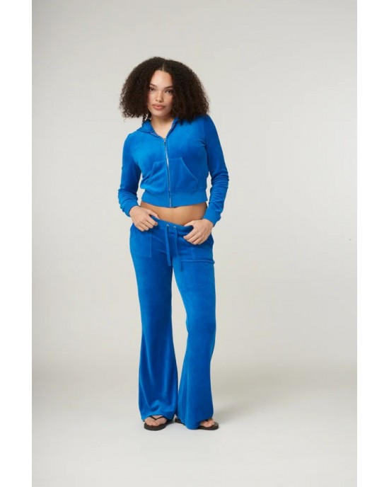 Juicy Couture Skydiver Bamboo Velour Heritage Ζακέτα Φόρμας