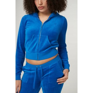 Juicy Couture Skydiver Bamboo Velour Heritage Ζακέτα Φόρμας
