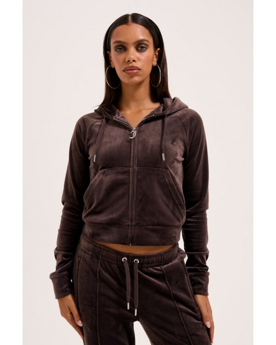 Juicy Couture Madison Java Outline Diamante Ζακέτα Φόρμας