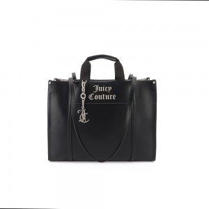 Juicy Couture Jasmine Double Handle Black Τσάντα