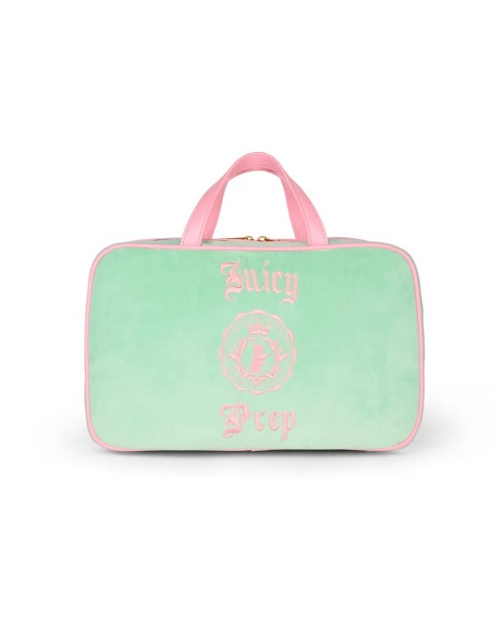 Juicy Couture Prep Large Beauty Double Handle Pistachio Green Νεσερέρ