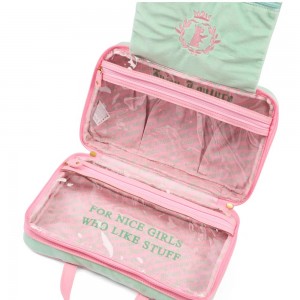 Juicy Couture Prep Large Beauty Double Handle Pistachio Green Νεσερέρ