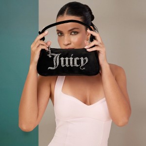 Juicy Couture Kimberly Small Hobo Black Τσάντα