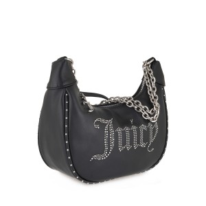 Juicy Couture Kimberly Small Hobo Black/Nickel Brushed Τσάντα