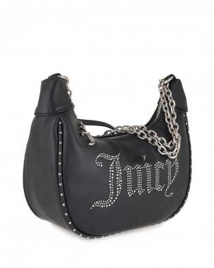 Juicy Couture Kimberly Small Hobo Black/Nickel Brushed Τσάντα