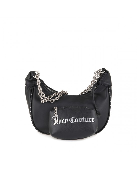 Juicy Couture Kimberly Small Hobo Black/Nickel Brushed Τσάντα