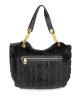 Juicy Couture Angel Fur Double Black Τσάντα Ώμου Juicy Couture Angel Fur Double Black Τσάντα Ώμου