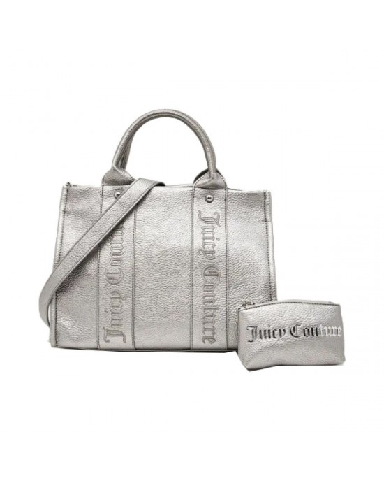 Juicy Couture Iris Embroidery Old Silver Τσάντα