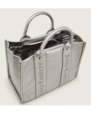 Juicy Couture Iris Embroidery Old Silver Τσάντα