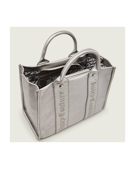 Juicy Couture Iris Embroidery Old Silver Τσάντα