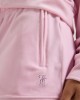 Juicy Couture Cherry Blossom Tamia Velour Outline Diamante Σορτς