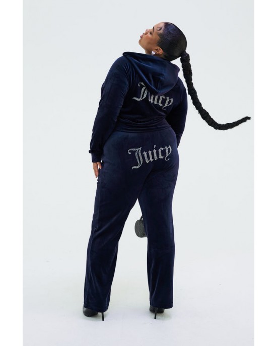 Juicy Couture Night Sky Diamante Velour Παντελόνι Φόρμας