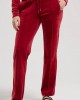 Juicy Couture Red Dahlia Diamante Velour Παντελόνι Φόρμας