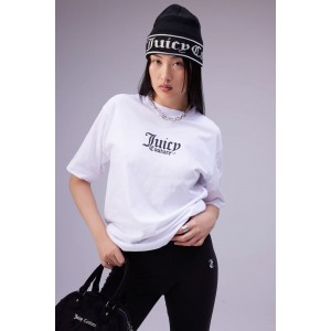 Juicy Couture Ingrid Flat Knit Jacquard Σκούφος Black