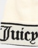 Juicy Couture Ingrid Flat Knit Jacquard Σκούφος Sugar Swizzle