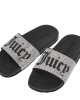 Juicy Couture Diamante Branded Black Σαγιονάρες