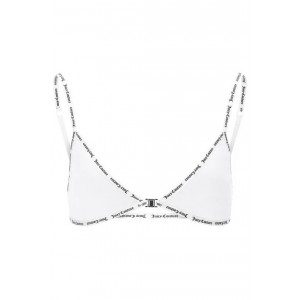 Juicy Couture Nola Triangle Bra Λευκό