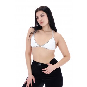 Juicy Couture Nola Triangle Bra Λευκό